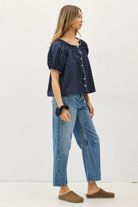 Polka Dot Blouse