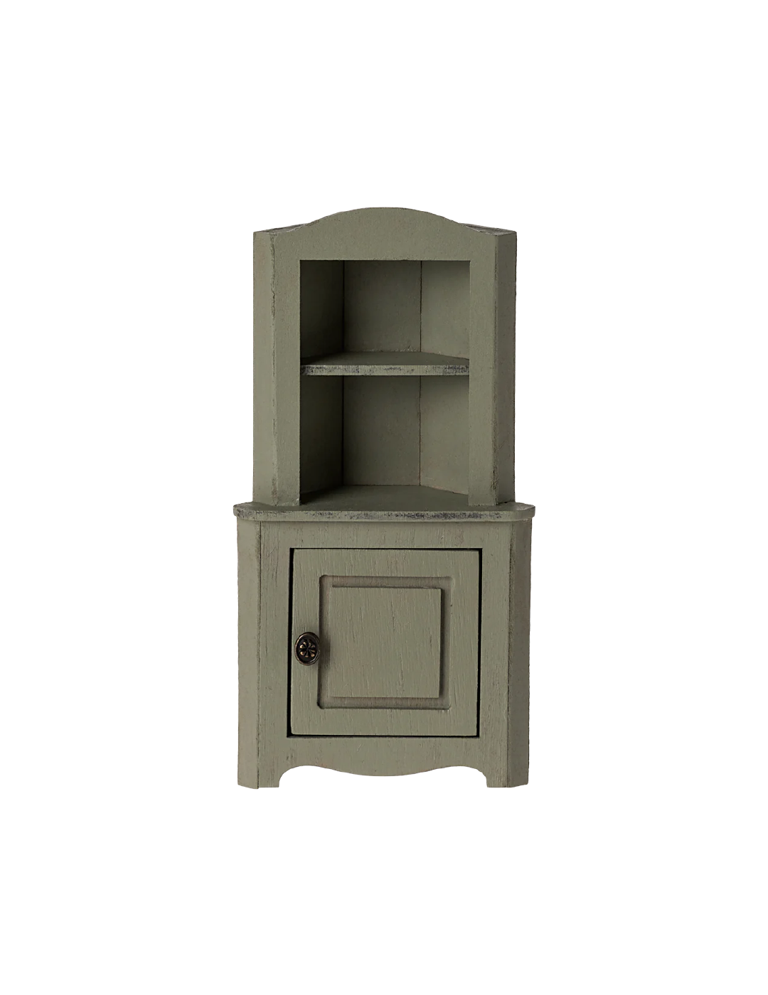 CORNER CABINET  lt green