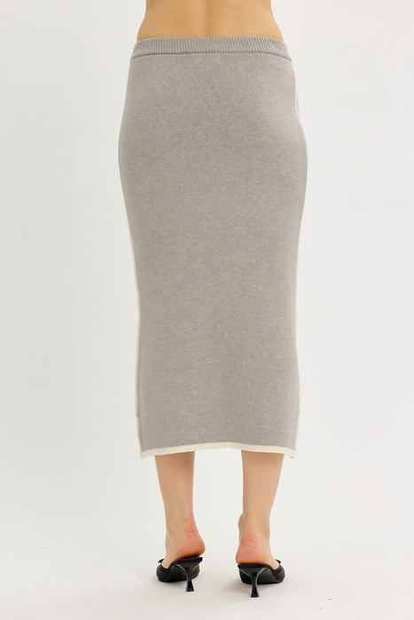 Silhouette Sweater Pencil Skirt