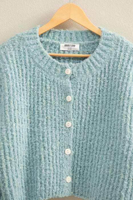Cropped Cozy Cardigan