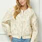 FLORAL STITCHING JACKET