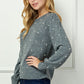 PEARL DETAIL SWEATER