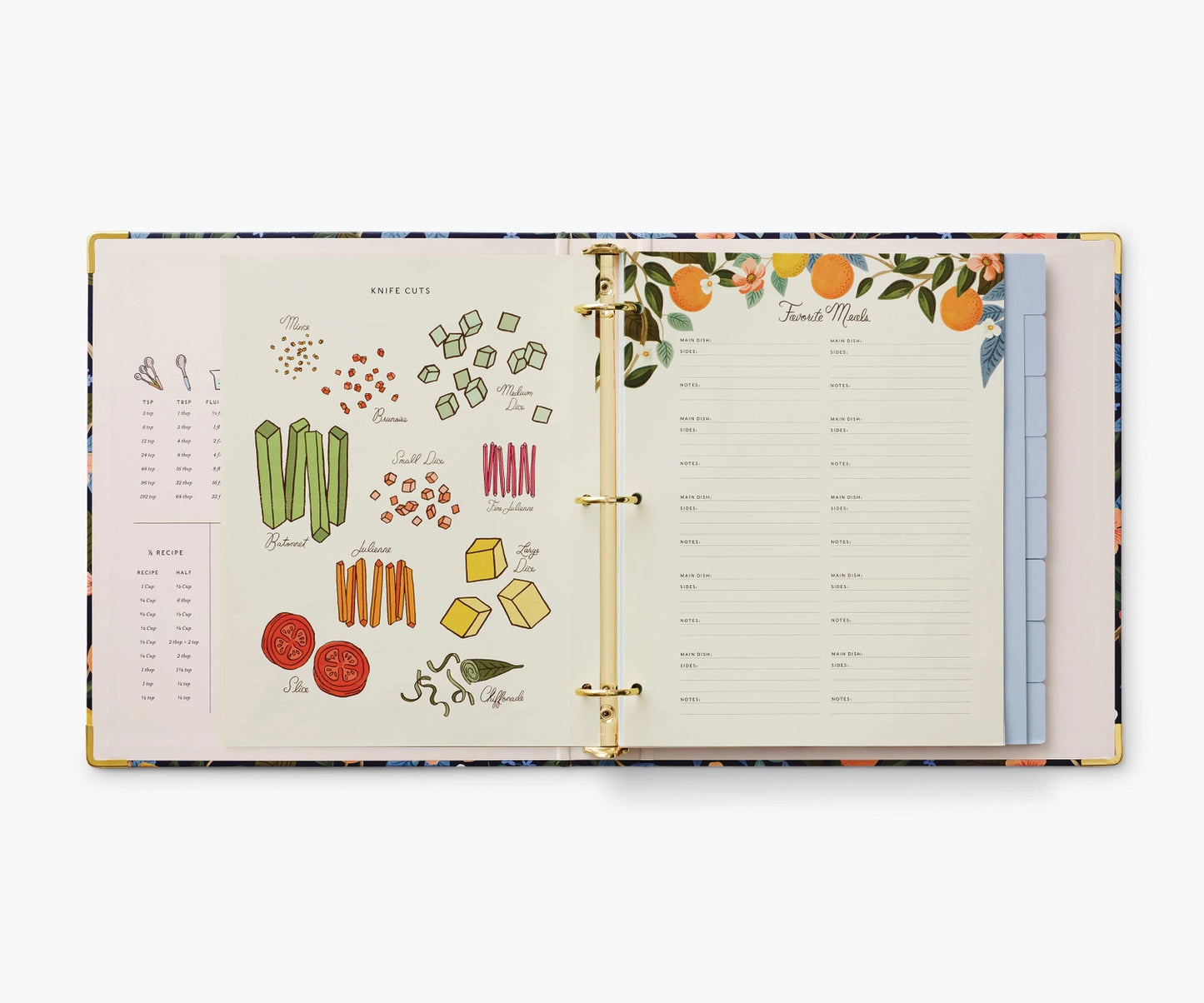 CITRUS GROVE RECIPE BINDER