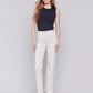 FLARE LEG PANT SIDE BUTTON