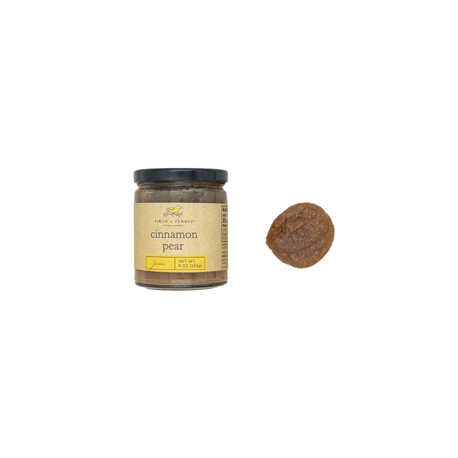 CINNAMON PEAR JAM JAR 9OZ