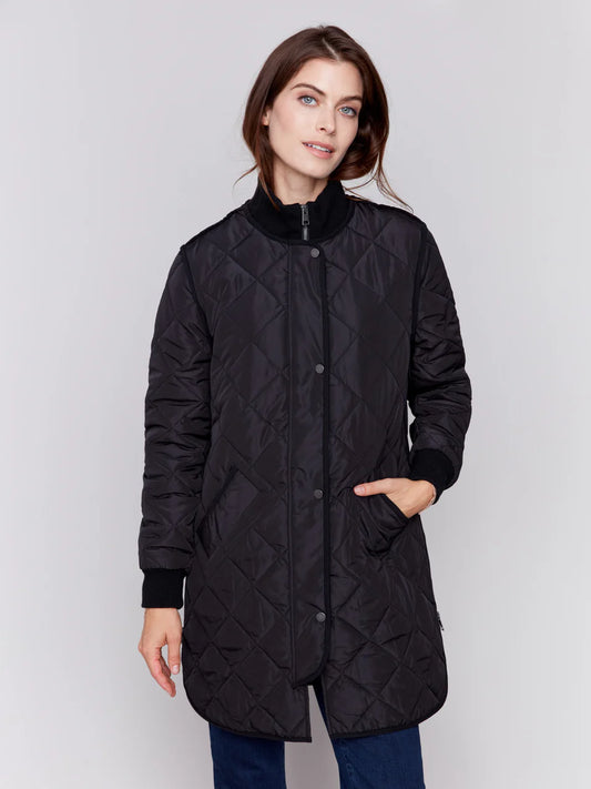 LONG QUILTED JACKET