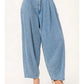 PLEATED BAGGY PANTS