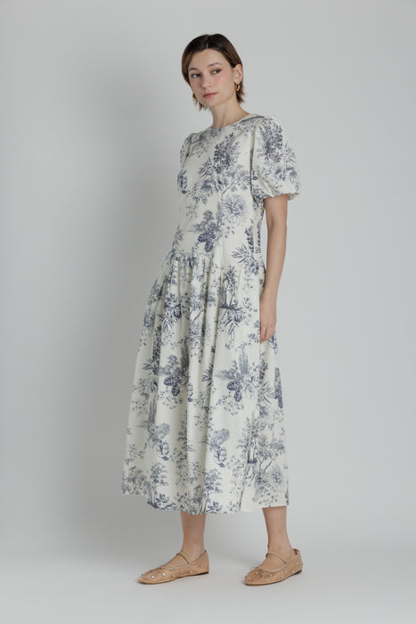 Drop Waist Midi Dress