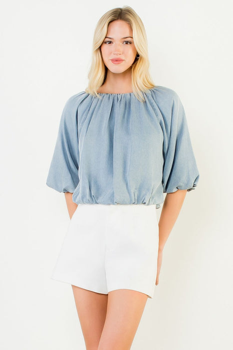 Flowy Bell Sleeve Top
