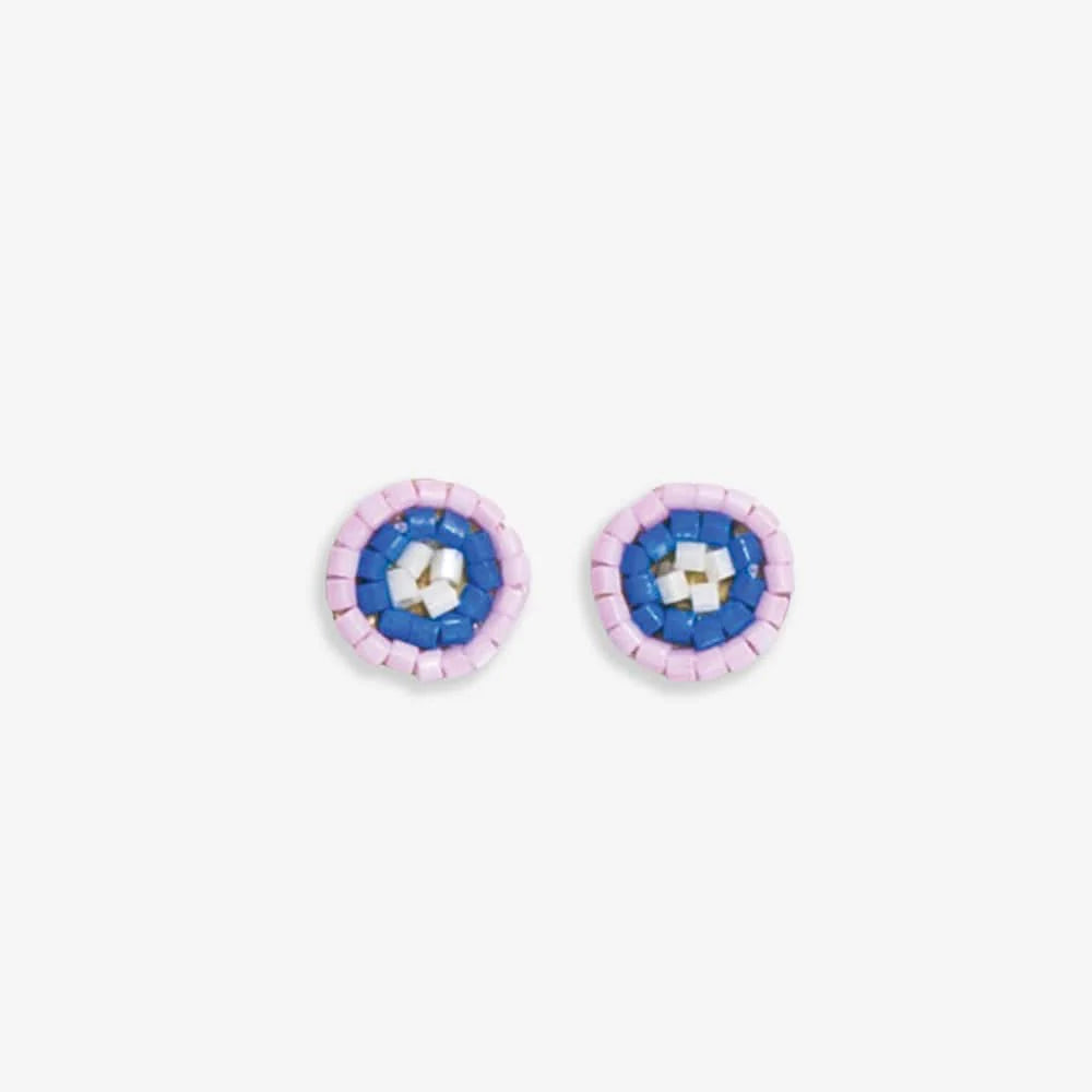 ROWAN BEAD CIRCLE EARRING