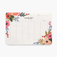 LIVELY FLORAL WEEKLY DESK PAD