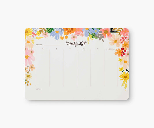 MARGUERITE WEEKLY DESK PAD