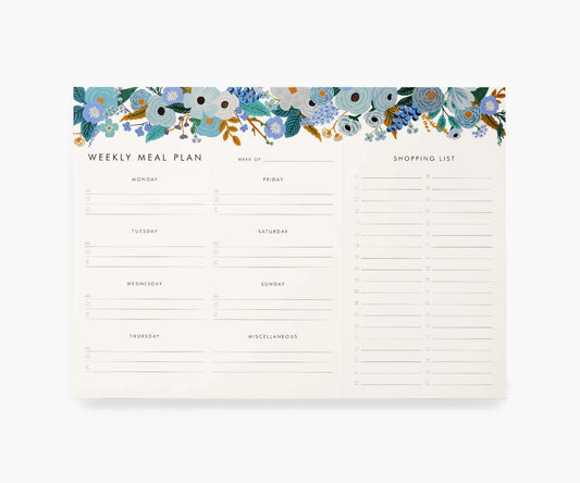 RIFLE MEAL PLANNER NOTEPAD