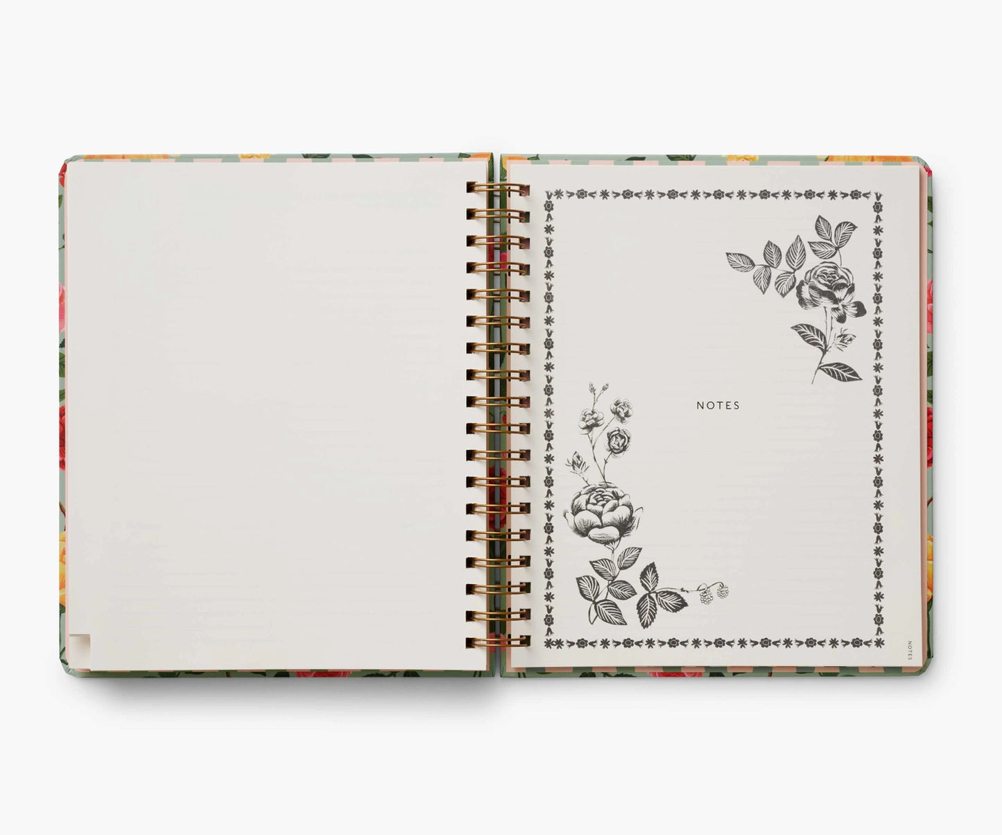 ROSES 17 MO SPIRAL PLANNER HARDCOVER