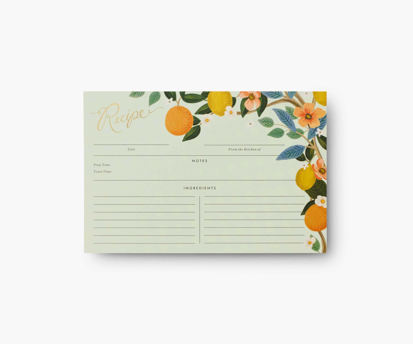 RECIPE CARDS