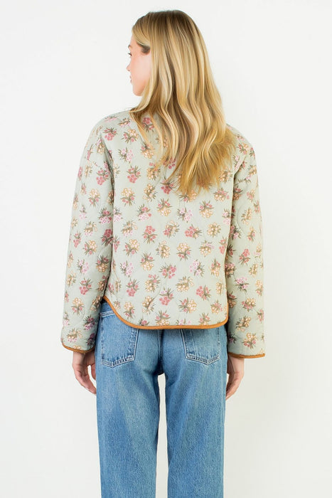 Floral Quilted Jacket