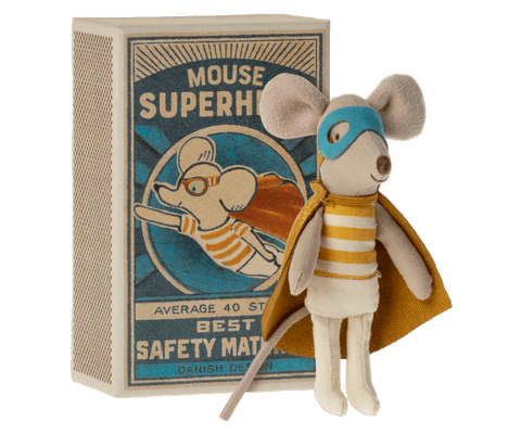 SUPERHERO MOUSE LITTLE BROTHER IN BOX