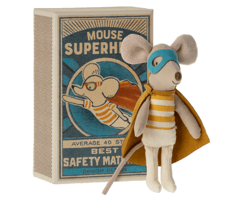 SUPERHERO MOUSE LITTLE BROTHER IN BOX
