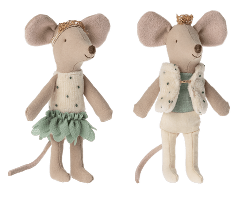 Royal Twins Mice Little Sister Little Brother In Box