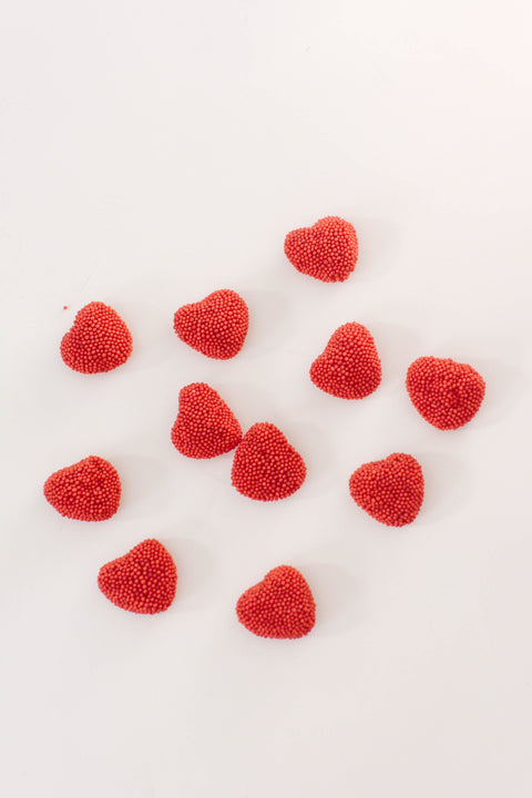 Red Raspberry Hearts