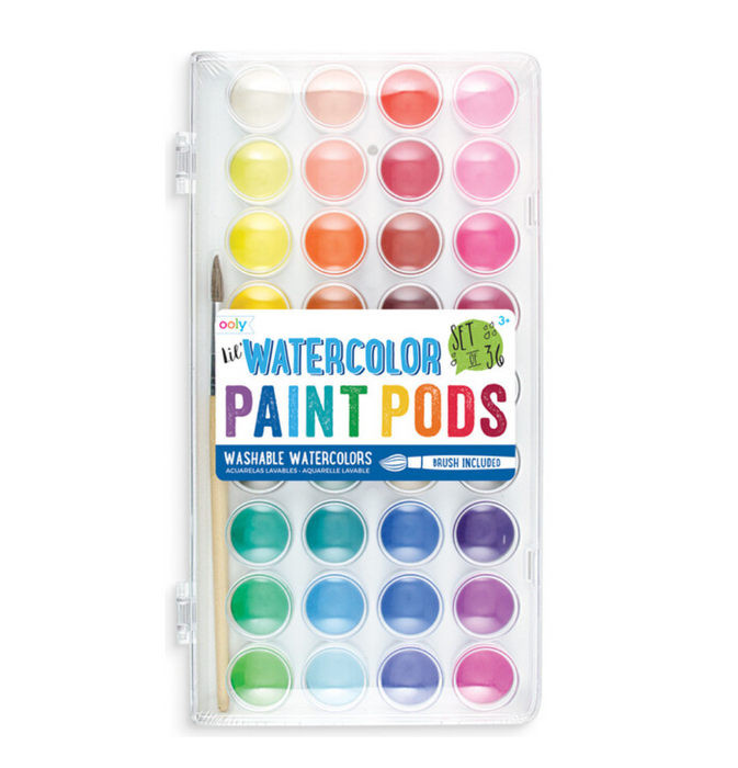 Lil Paint Pods Watercolor - Set of 37