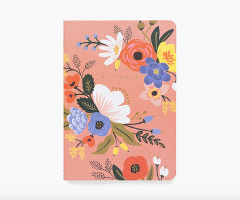 Lively Floral Notebooks Set/3
