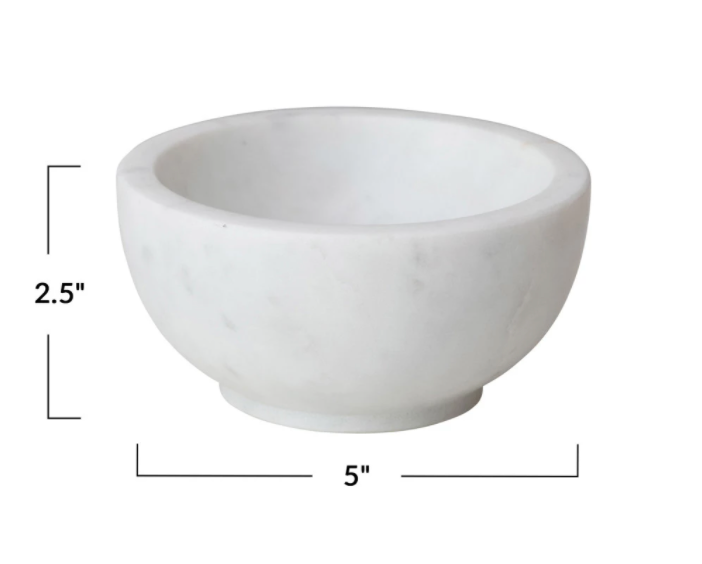 White Marble Bowl