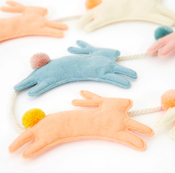 FELT BUNNY GARLAND