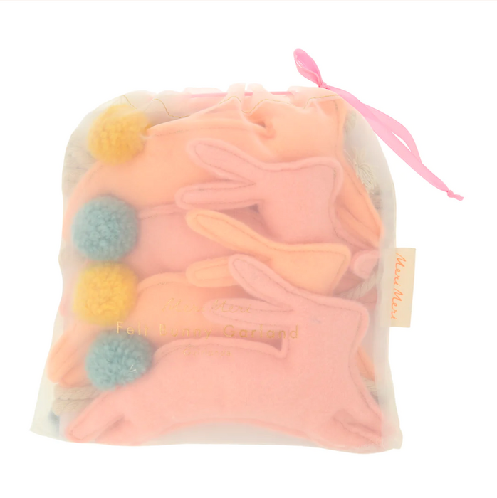 FELT BUNNY GARLAND