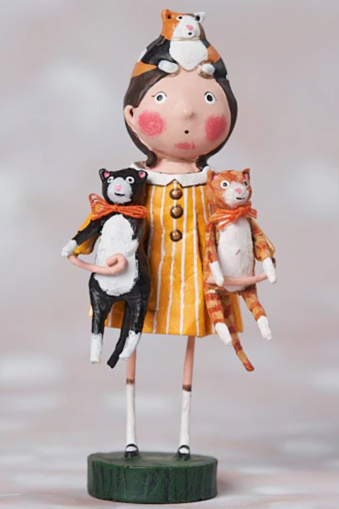 "Kat's Cats" Lori Mitchell Figurine