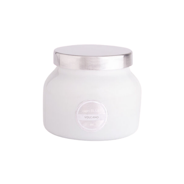 CapriBlue Candle White Petite Jar 8 OZ