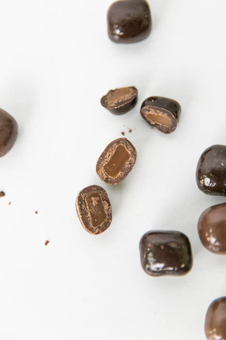Mixed Chocolate Sea Salt Caramels