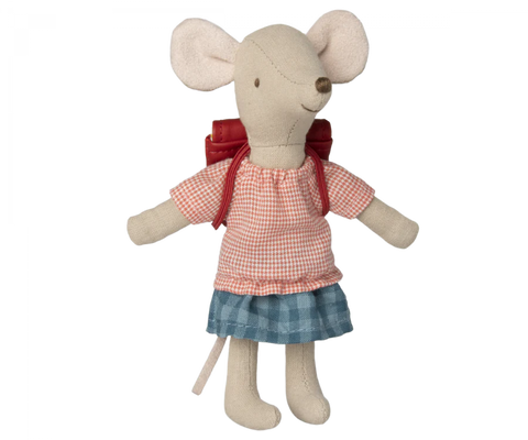 TRICYCLE MOUSE BIG SISTER W/ BAG RED