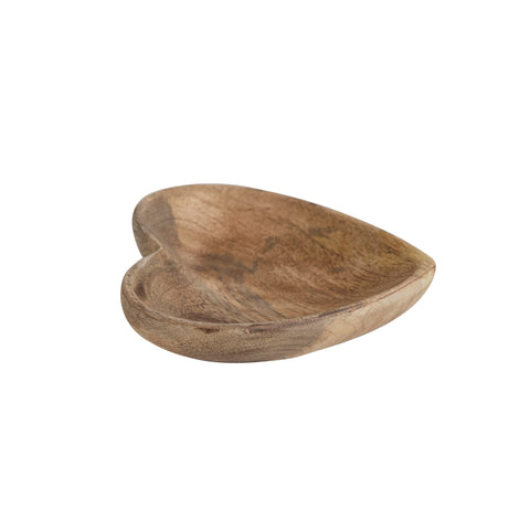 Wood Heart Mango Bowl 4.5”